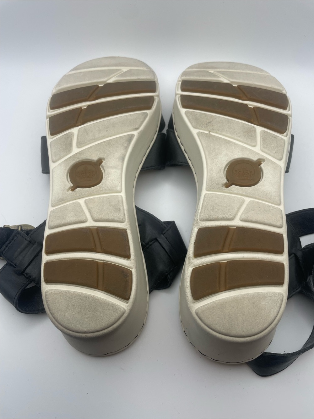Born Katrina Ankle Strap Platform Wedge Sandal size 9M - Picture 7 of 8